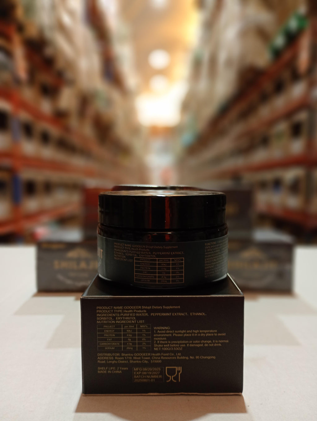 Sup Resina orgánica pura del Himalaya SHILAJIT 100g - additional image 1